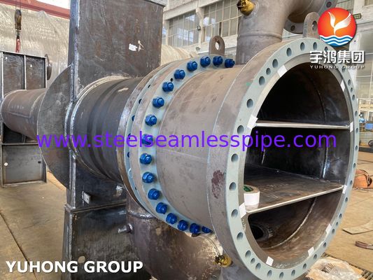 ASME 인증 윤활유 용제 정제 장치용 2단계 진공 응축기