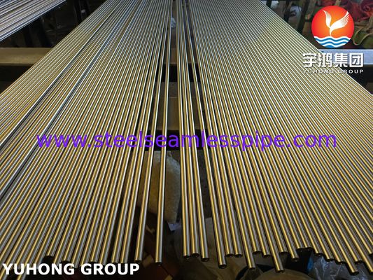 ASTM A789 UNS S32750 슈퍼 듀플렉스 2507 꿰매지 않는 튜브 밝은 연금 표면