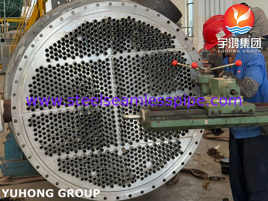 TEMA 인증 정유 U 벤드 튜브 열교환기