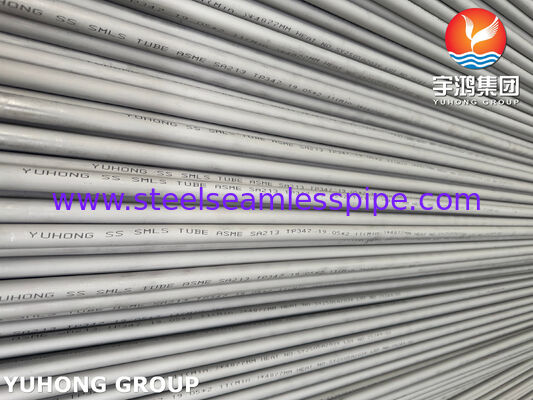 ASTM A213 TP347 스테인리스 스틸 무선 열 교환 튜브