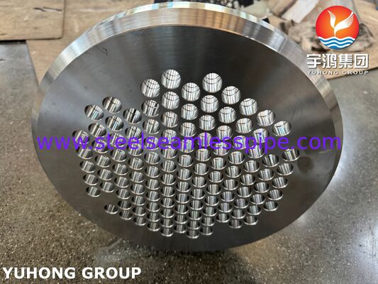 슈퍼 듀플렉스 스테인리스 스틸 S32750 U-Bend Tube Bundle for Aggressive Service Heat Exchangers with ASME SA789 & SA182 F53 건설