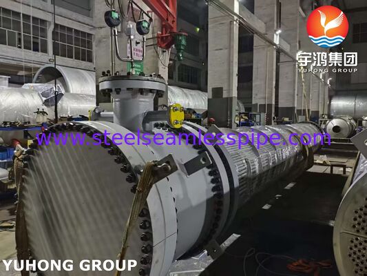 석유 및 가스 및 석유화학 플랜트용 탈착식 쉘 앤 튜브 열 교환기