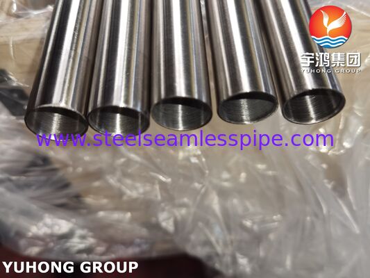 ASME SA269 TP316 음료 산업용 스테인리스 스틸 무縫 밝은 연금 파이프