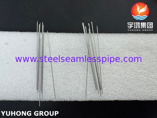 SUS304 26G 의료용 스테인리스 스틸 후면 절단 바늘 튜브 EMG 바늘 ISO9626