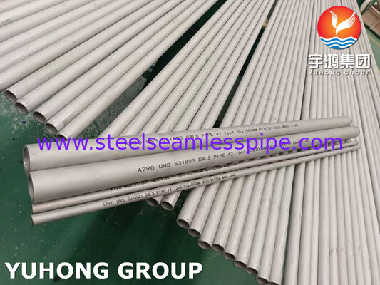 ASTM A790 UNS S31803 듀플렉스 파이브