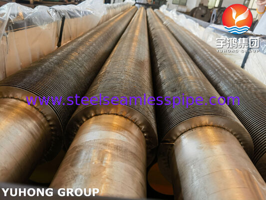 폐열 회수용 ASTM A269 TP321 HFW 핀 튜브