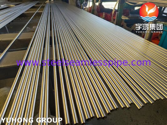 담수화용 브라이트 어닐링 ASTM A789 UNS S32750 슈퍼 듀플렉스 스테인리스 스틸 심리스 튜브