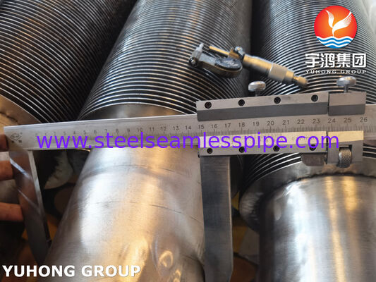 ASTM A269 TP316 열 교환기용 고주파 용접 핀 튜브