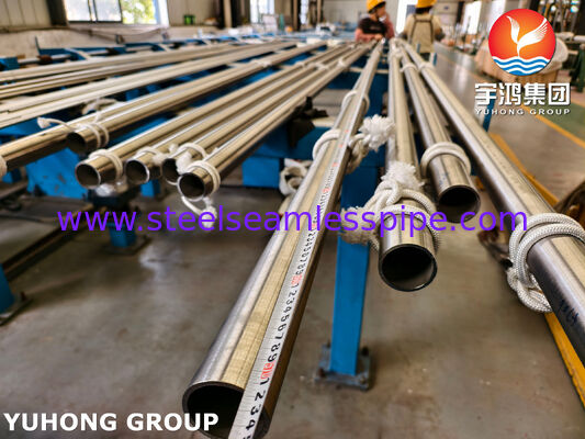 ASTM B464 UNS N08020 / 2.4660 / 석유화학 산업용 알로이20 니켈 알로이 용접 파이프