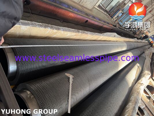 HRSG 이코노마이저용 ASTM A335 P22 톱니 모양 핀 튜브