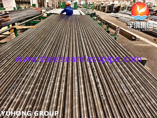 보일러 및 열교환기용 ASTM A213 T2 크로뮴-몰리브덴 합금강 이음매 없는 튜브