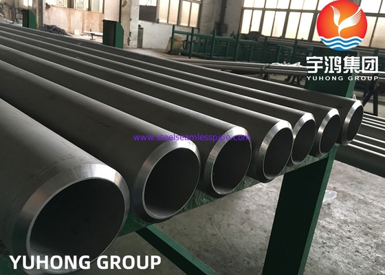 ASTM A312 TP310S,TP304L,TP316L TP347H 스테인레스 강 이음매 없는 관은 어닐링된 벌림끝을 소금물에 절였습니다