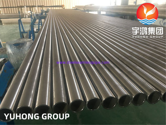 ASTM B163 INCONEL 825 / UNS N08825 합금 톱니 없는 파이프 니켈 HT/UT AVAILABLE