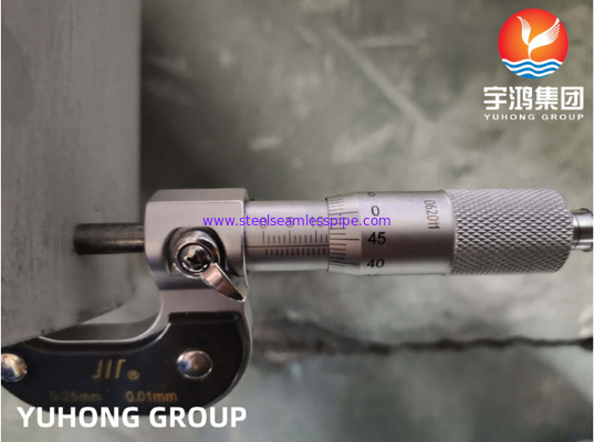 ASTM A358 CLASS 1 TP316L 스테인리스 스틸 용접 파이프 고온 산업