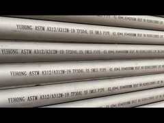 YUHONG ASTM A312 스테인리스 스틸 심리스 파이프