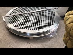 표준화 된 탄소 강철 튜브 잎 SA516 GR.70N 열 교환기 부품