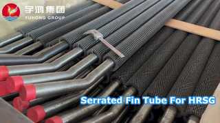 ASTM A213 T91, CS 톱니 모양의 탄미익 관, HRSG 신청을 가진 T22 합금 강철 이음새가 없는 관